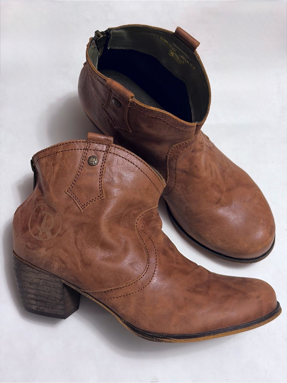 Red or Dead Leather Boots